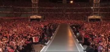 Rolling Stones en Montevideo, estadio Centenario 2016.