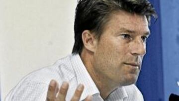 <b>CONFÍA EN USTARI. </b>Laudrup cree que el meta demostrará su calidad.