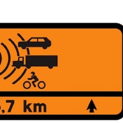 La nueva señal naranja de la DGT: ¿para qué sirve la doble advertencia en carretera?