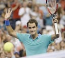 Roger Federer gana tras un diluvio a Marcel Granollers