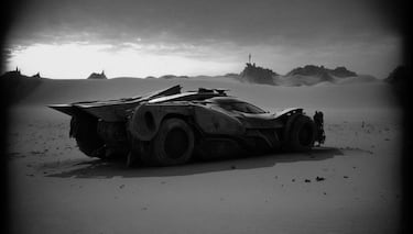 Así era el brutal Batmóvil Knightmare al estilo Mad Max de Justice League (y que jamás veremos)