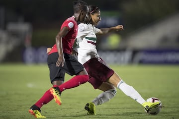 México le pasó por encima a la selección de Trinidad y Tobago y le anotó y ganó 4 goles por 1; Charlyn Corral se hizo presente en el marcador con 2 anotaciones.