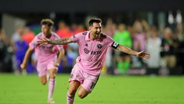 Lionel Messi debutó como futbolista del Inter Miami en el partido por la Leagues Cup ante Cruz Azul y anotó un gol impresionante en su nueva casa.