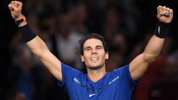 Nadal supera a Chung y acabará 2017 como número uno