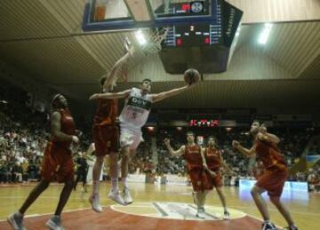 Rudy Fernández, durante su etapa en el Joventut de Badalona.