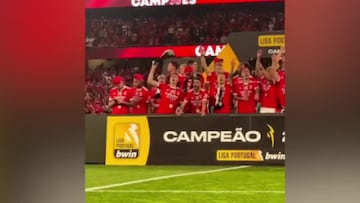 ¿La lesión más absurda de la historia? Otamendi levantó el trofeo y le pasó esto