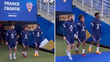 El detalle en el entrenamiento de la selección francesa que enamora al madridismo