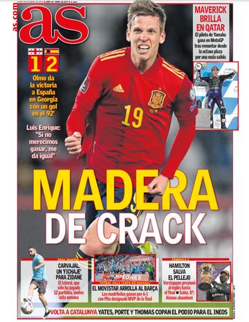 Las portadas de AS de marzo