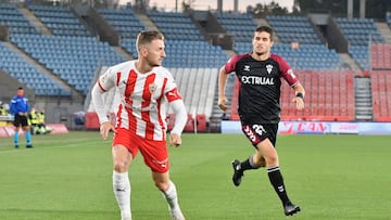 Un partido anterior entre Albacete y Almería.