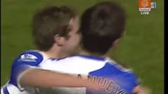 El golazo de tiro libre que hizo héroe a Villanueva en Blackburn