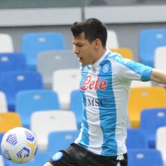 Presidente del Napoli felicitó a Lozano por su gol