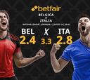 Bélgica vs. Italia: horario, dónde ver, pronósticos y clasificación
