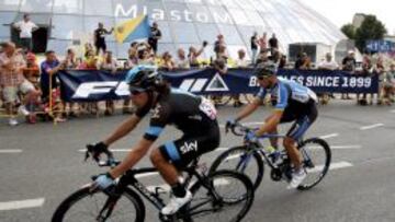 Rigoberto Urán disputa la Vuelta a Polonia con el Sky.