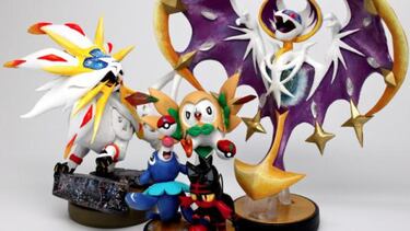 Fans crean figuras amiibo de Pokémon Sol y Luna