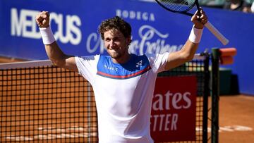 Casper Ruud, finalista en Buenos Aires.