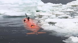 Un submarino hace un extraño descubrimiento bajo el hielo antártico antes de desaparecer sin explicación alguna