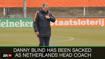 The results that got Netherlands coach Danny Blind sacked