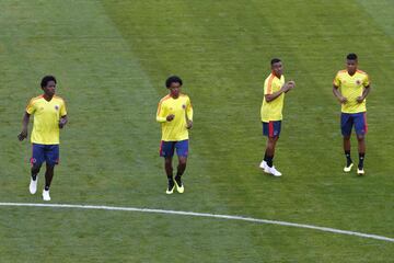 En este estadio estará jugando Colombia su primer partido en Rusia 2018 ante Japón, el equipo entrenó en la cancha.