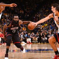 ¡El partido loco del año! Los Rockets rompen la racha de los Warriors tras dos prórrogas
