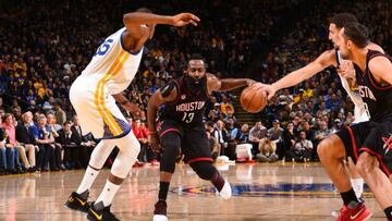 ¡El partido loco del año! Los Rockets rompen la racha de los Warriors tras dos prórrogas