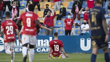 celebracion Gol 1-1, Toril, UCAM CF vs R Murcia, 2 Division b, Grupo 4B, Jornada 18, Estadio La Condomina, Murcia, 14/03/2021,