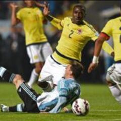 Colombia jugará cinco partidos de visitante en la primera ronda