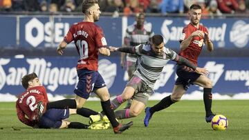 El balance de Osasuna con sus rivales directos al ascenso