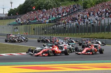 Circuito de Hungaroring en Budapest.