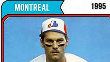 Esta es la divertida foto que Tom Brady colg&oacute; en su perfil de Facebook como integrante de los Montreal Expos.