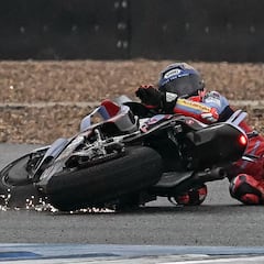 Márquez: “No he atacado bien, lo hacía a medio gas”