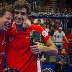 Tres españoles rompen a la vez la hegemonía de los argentinos