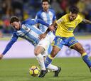 Resumen y gol de Las Palmas-Málaga de la Liga Santander