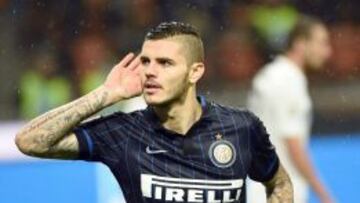Icardi, el delantero de moda en Italia.