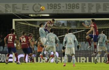 Celta-Atlético en imágenes