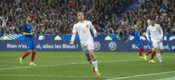 France vs. Spain at the Stade de France