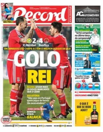 Portadas de la prensa mundial