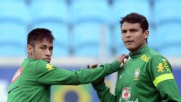 Thiago Silva: "Ni Neymar me explicó el cambio de capitanía"