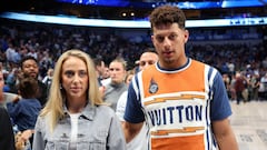 Chiefs quarterback Patrick Mahomes has roots in Texas and after a Germany defeat to Miami on Sunday, he was in Dallas for the Mavericks game by Wednesday.