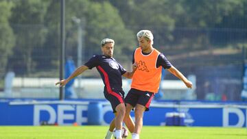 Entrenamiento Deportivo de La Coru?a. barcia davo