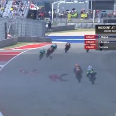 Milagro en Austin: ilesos Acosta, Migno y Alcoba tras caída brutal