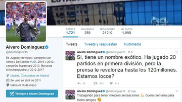 Álvaro Domínguez critica el 'fenómeno Mbappé' en Twitter