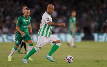 Assunçao, durante el partido homenaje a Joaquín.