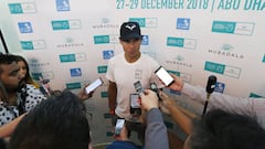 Rafa Nadal abre en Abu Dabi con la salud como objetivo