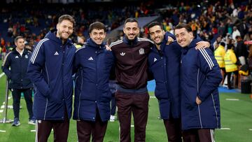 26/03/24 PARTIDO INTERNACIONAL AMISTOSO 
ESTADIO SANTIAGO BERNABEU
SELECCION ESPAÑOLA ESPAÑA - BRASIL 
REMIRO MARTIN ZUBIMENDI JOSELU MIKEL MERINO MIKEL OYARZABAL