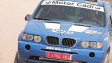 <b>BMW X5. </b>El automóvil con el que ganó Carlos Solé.