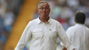 Miguel Álvarez, con cara de circunstancias.