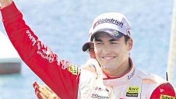 <b>CON PASO FIRME. </b>Dani Sordo parece abonado ya al podio.