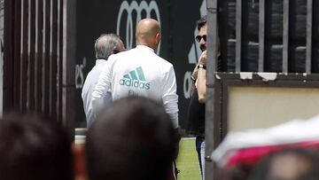Cumbre Zidane-Florentino en UCLA para hablar de fichajes
