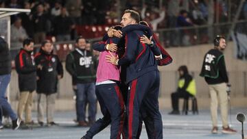 El entrenador de Universidad de Chile Hernán Caputto destacó el trabajo de sus jugadores, pero señaló que el segundo gol debió llegar antes.