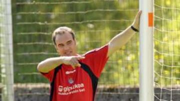 <b>ILUSIONADO. </b>Lasarte afronta esperanzado su futuro realista.